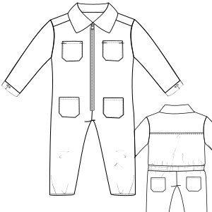 Fashion sewing patterns for BOYS One-Piece Romper 6818